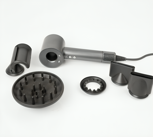 مجفف شعر بمحرك التيربو ، بتقنية الهواء المطورة مجم...