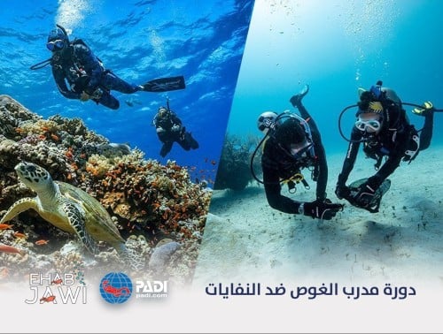 دورة مدرب الغوص ضد النفايات