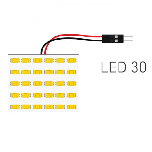 لمبة سقف 30 ليد - أصفر