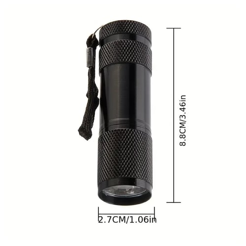 مصباح وكاشف للفطريات بالاشعة فوق البنفسجية قابل لا...