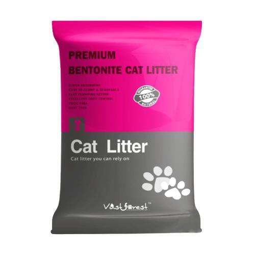 بنتونيت رمل للقطط عدة روائح مصنوع100٪من بيتونيا كا...