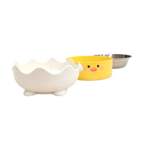 صحن طعام ستاليس للقطط والجراء