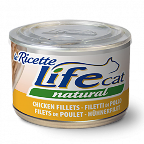 لايف كات طعام رطب شرائح الدجاج 150 جرام