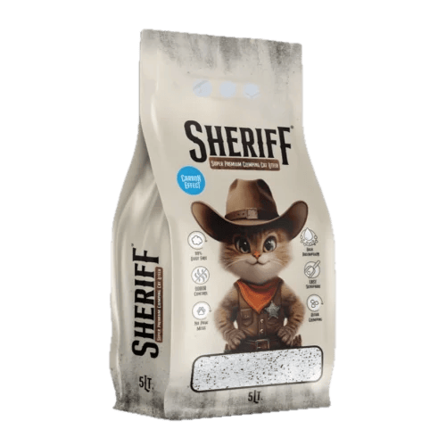 Sheriff Turkish Cat Litter, High Absorption - Acti...