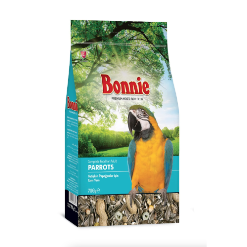 Bonnie اكل لطيور الببغاء مشكل 700g