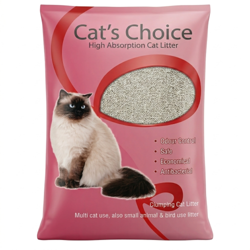 رمل قطط Cats Choice امتصاص قوي للروائح متوفر بعدة...