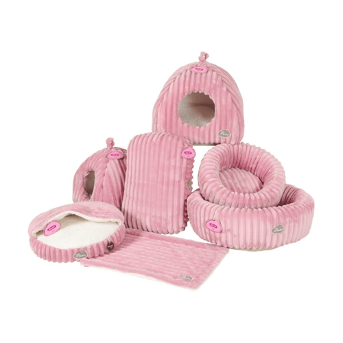 زولكس سرير وكوخ من الفرو الناعم والمريح للقطط والك...