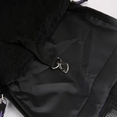 حقيبة للحيوانات الالليفة اللون ازرق