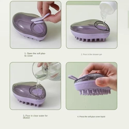 فرشاة لتنظيف وازالة الشعر المتشابك والسائب والتدلي...