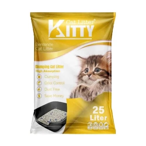 Kitty Lavender Scented Cat Litter, High Clumping,...