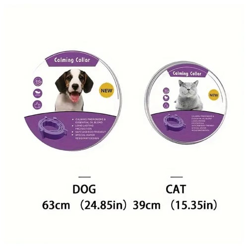 طوق مهدئ طبيعي للهدوء والاسترخاء و تخفيف القلق برا...