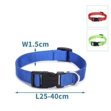 طوق للقطط والكلاب عدة الوان مقاس كبير