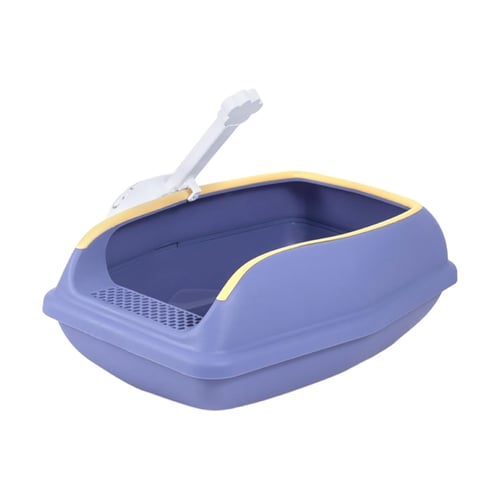 ليتر بوكس للقطط الصغيرة مع مجرفة( 38×28×14)سم