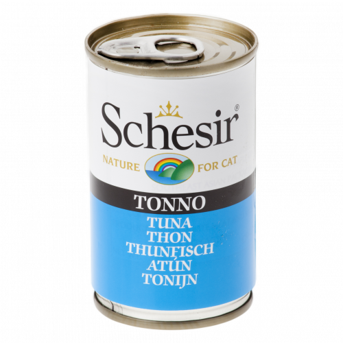 شيزر طعام رطب تونا بالجيلي 140 جرام