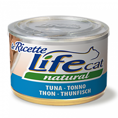 لايف كات طعام رطب بالتونا الاصلية 150 جرام