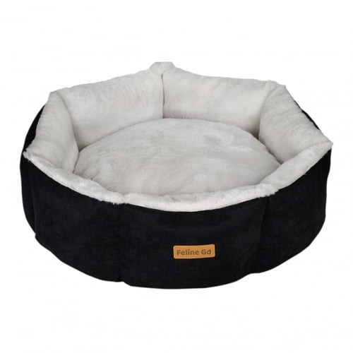 سرير CUPCAKE مخمل مع فراء ناعم (24× 60 ×60)سم