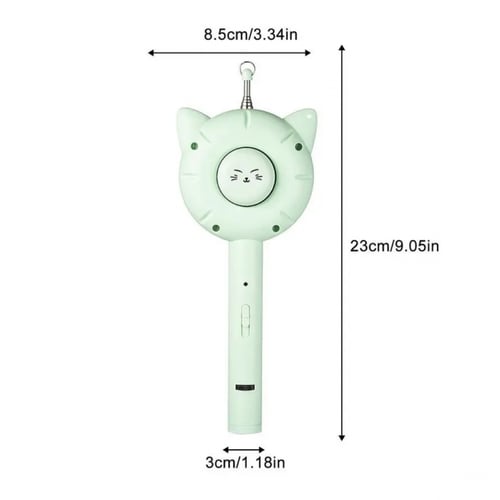 مشط * ليزر *لعبة سنارة * كاشف فطريات *مصباح 5 في 1