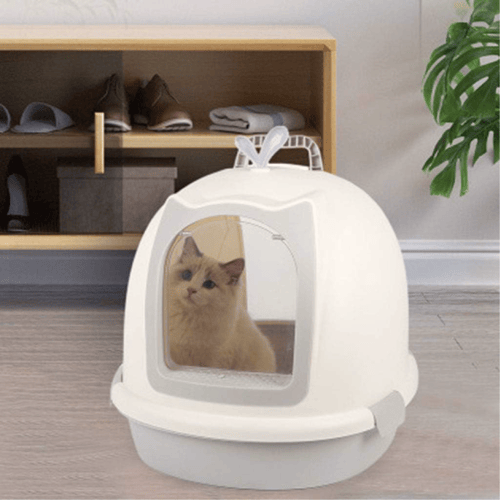 ليتر بوكس مغلق بتصميم انيق حجم كبير مع مجرفة