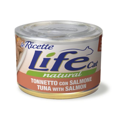 لايف كات طعام رطب تونا مع السالمون والجزر 150 جرام