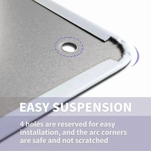 لوحة ديكور جدارية بتصميم انيق من الالمونيوم مقاس A...