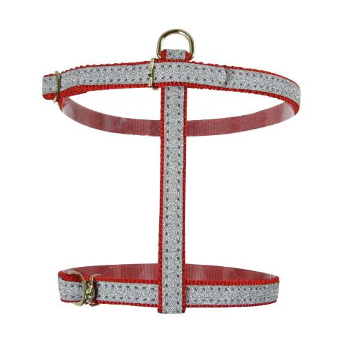 زولكس صدرية لماع بلون احمر انيق للقطط