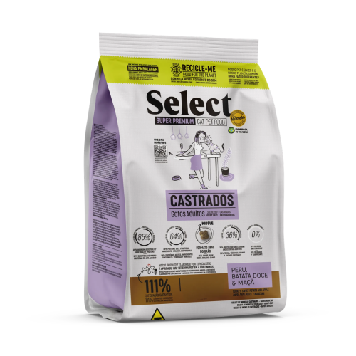 Select Premium Dry Food for Neutered Cats with Tur...