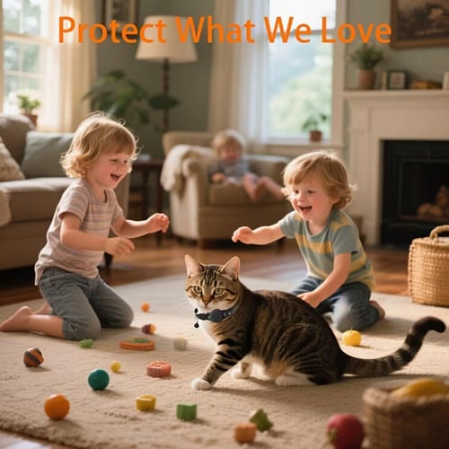 طوق تتبع القطط بتصميم عاكس وجرس، متوافق مع أجهزة i...