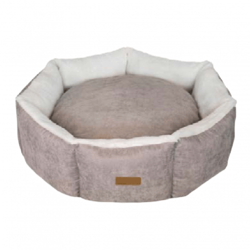 سرير CUPCAKE مخمل مع فراء ناعم (24× 60 ×60)سم