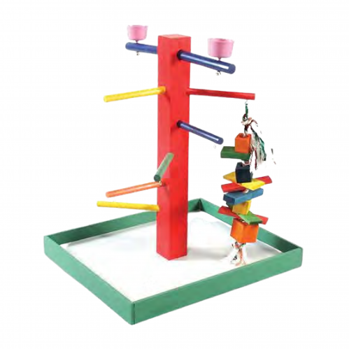 بريفيو بيت منتزه اللعب للببغاء والطيور ذات السلالا...