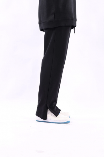 ترينق Calma اوفر سايز اسود - قطن