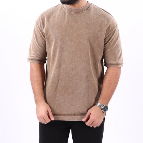 تيشيرت Calma v3 اوفر سايز بيج - قطن