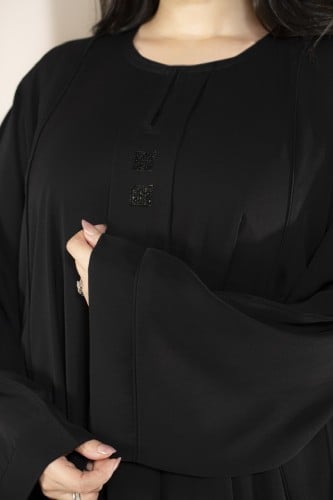 عباية كلوش مسكرة من الامام