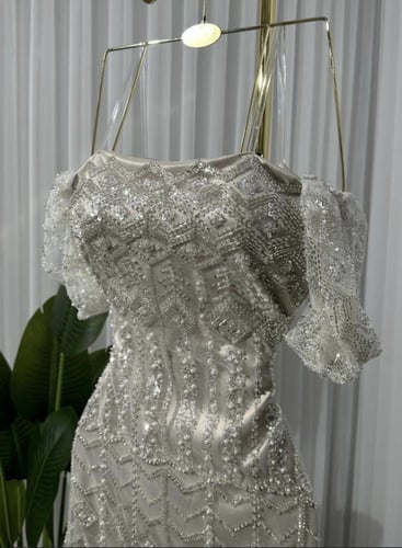 فستان سهره مطرز