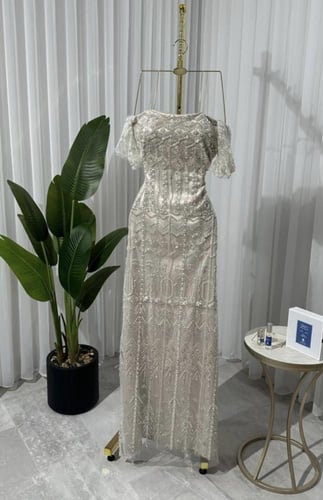 فستان سهره مطرز