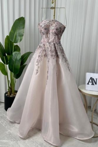 فستان سهرة جازار فخم وانيق