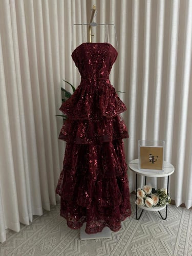 فستان سهره طبقات