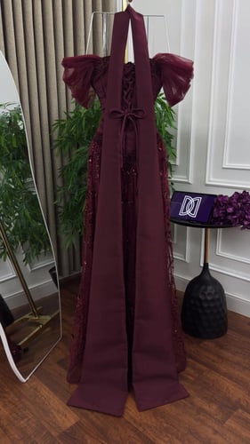 فستان سهره مطرز