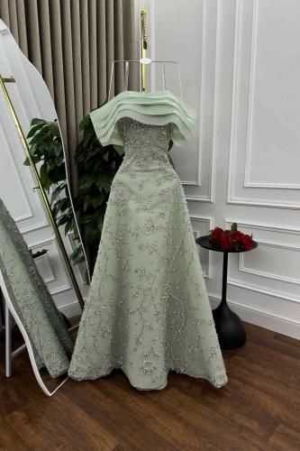 فستان سهره تطريز كامل