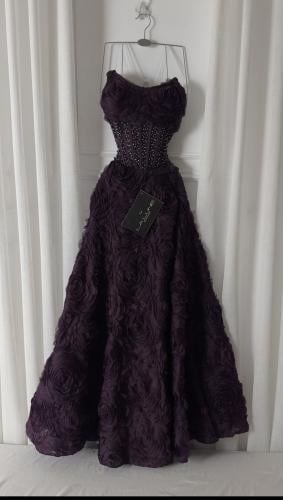 فستان سهره بقماش الورد