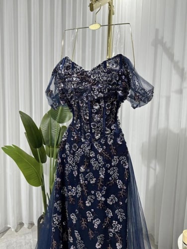 فستان سهره شك يدوي