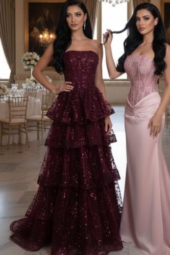 فستان سهره طبقات