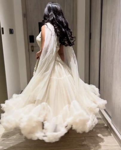 فستان تل طبقات