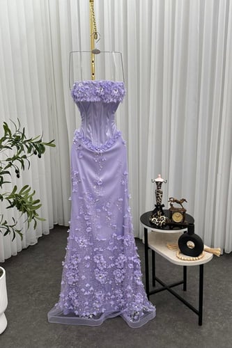 فستان سهره توب مورد بشال خارجي