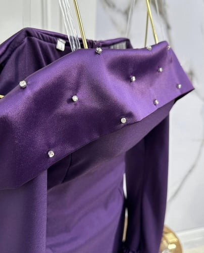 فستان سهره ناعم تفته سترتش