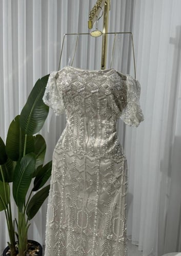 فستان سهره مطرز