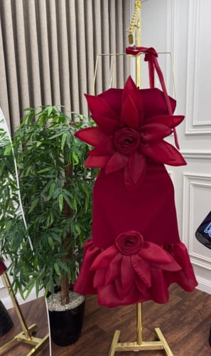 فستان اورجنزا انيق