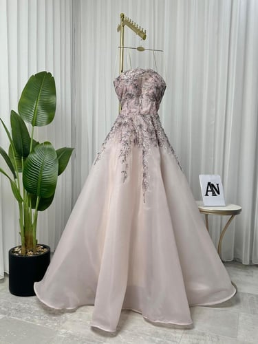 فستان سهرة جازار فخم وانيق