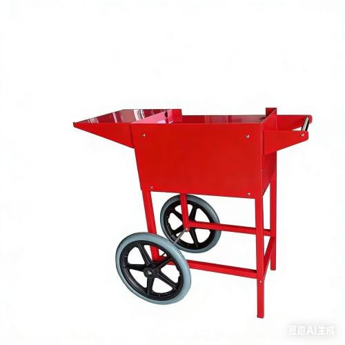 Popcorn machine cart