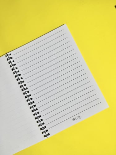 دفتر عربي مسطر 60 ورقة A5