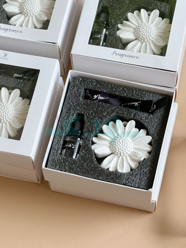 درزن تعليقة حجر معطر زهرة